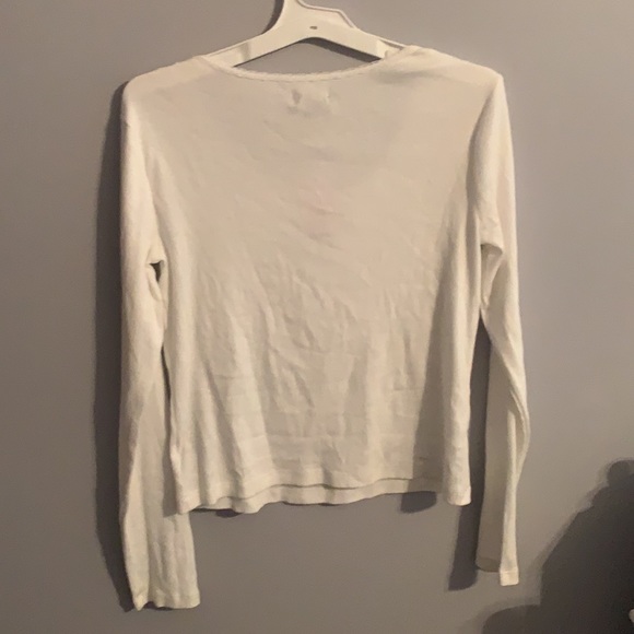 White lace trip top - Picture 2 of 3